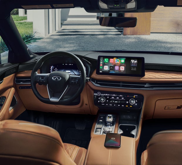 2024 INFINITI QX60 Key Features - Wireless Apple CarPlay® integration | INFINITI OF COOL SPRINGS in Franklin TN