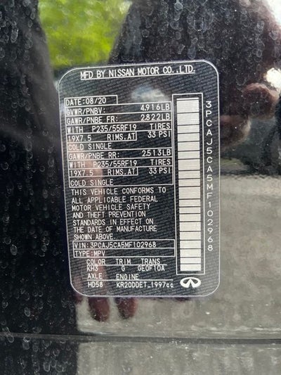 2021 INFINITI QX50 ESSENTIAL