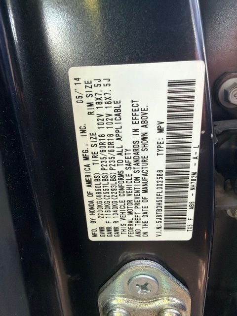 2015 Acura RDX Technology Package