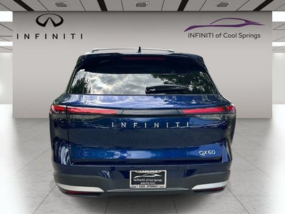 2026 INFINITI QX60 LUXE