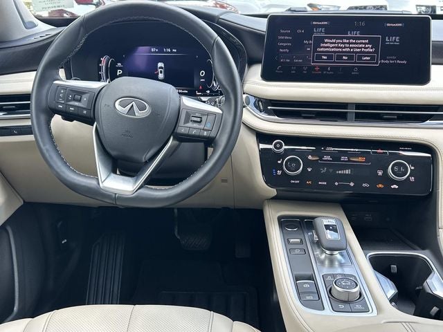 2025 INFINITI QX60 Sensory