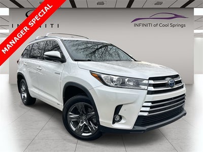 2019 Toyota Highlander Hybrid Limited Platinum