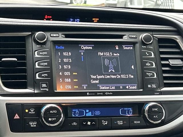 2019 Toyota Highlander Limited Platinum