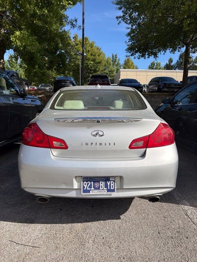 2011 INFINITI G25 X