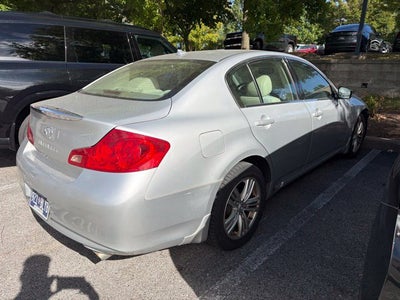 2011 INFINITI G25 X