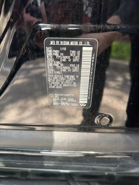 2018 INFINITI QX80 Base