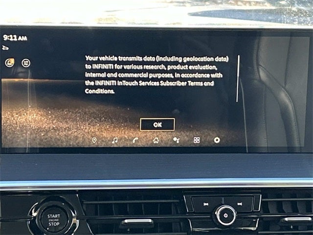 2025 INFINITI QX80 SENSORY