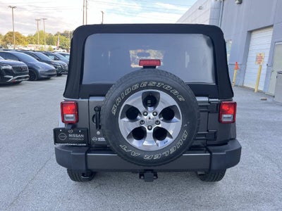 2016 Jeep Wrangler Sahara