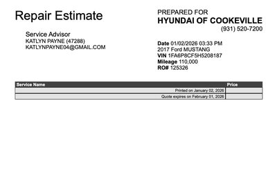 2017 Ford Mustang GT Premium
