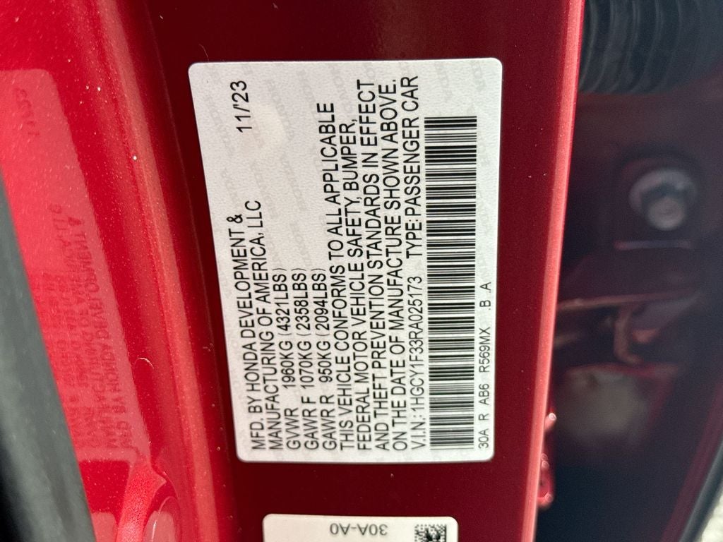 2024 Honda Accord EX