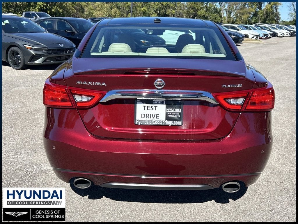 2018 Nissan Maxima Platinum