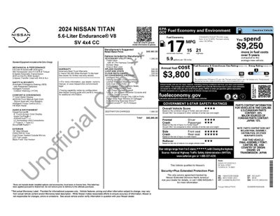 2024 Nissan Titan SV