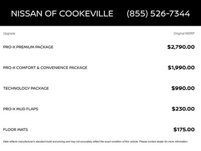 2022 Nissan Frontier PRO-X