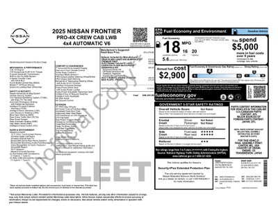 2025 Nissan Frontier PRO-4X LWB