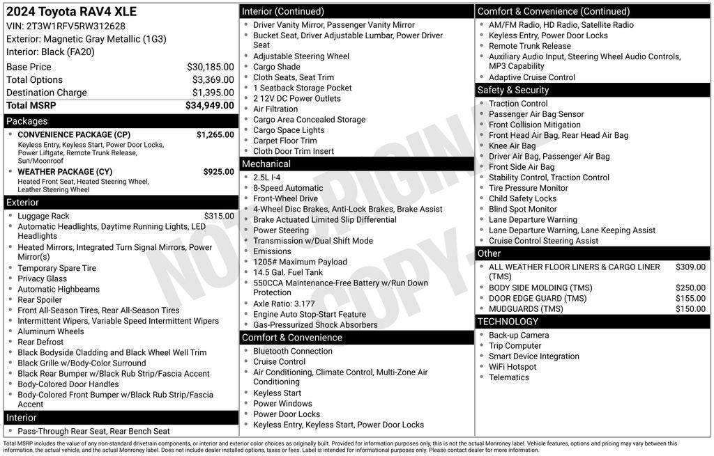 2024 Toyota RAV4 XLE