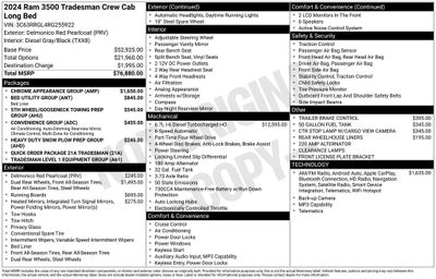 2024 RAM 3500 Tradesman