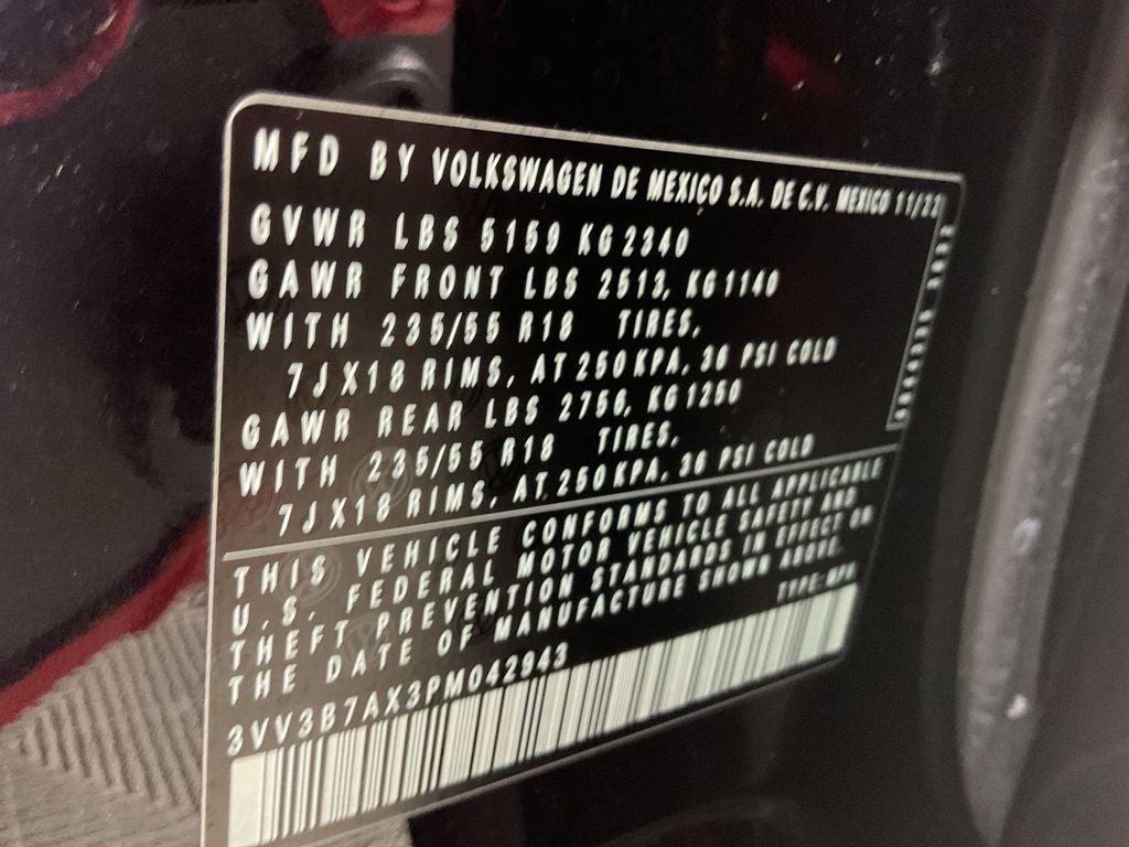 2023 Volkswagen Tiguan 2.0T SE