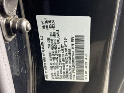 2021 Honda Odyssey Touring