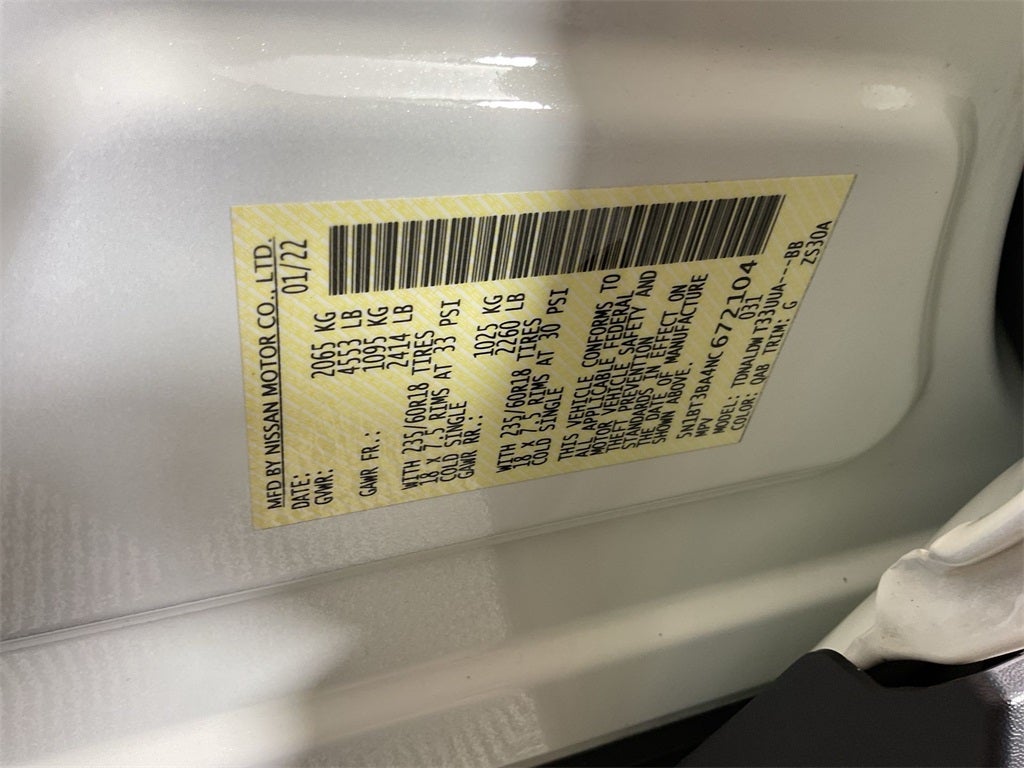 2022 Nissan Rogue SV