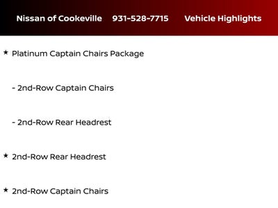 2024 Nissan Pathfinder Platinum