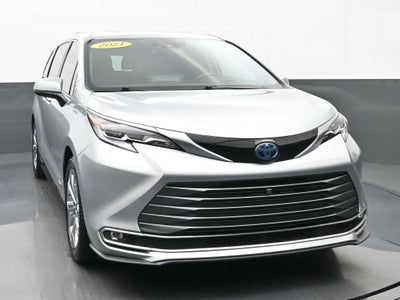 2021 Toyota Sienna Platinum 7 Passenger