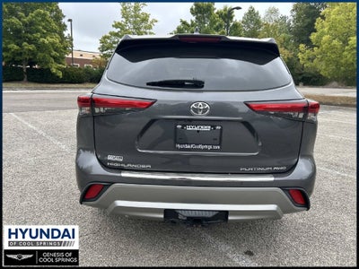 2021 Toyota Highlander Platinum
