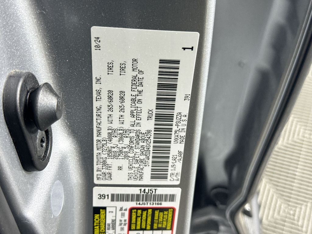 2025 Toyota Tundra Platinum