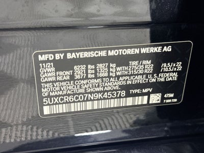 2022 BMW X5 xDrive40i