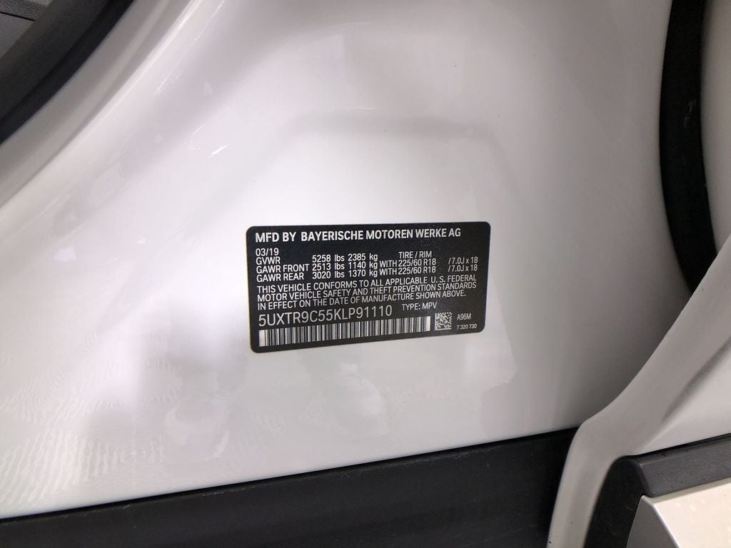 2019 BMW X3 xDrive30i