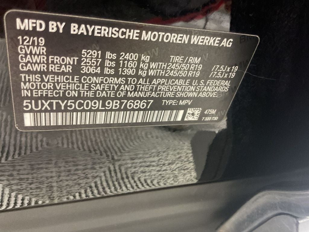2020 BMW X3 xDrive30i