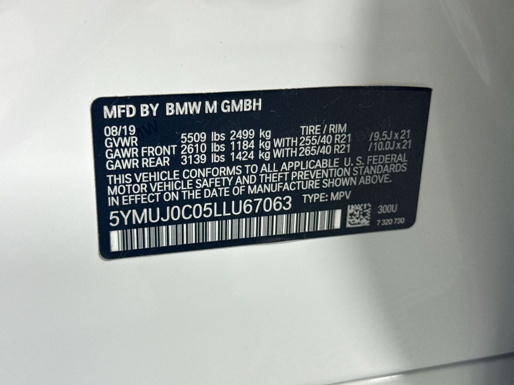 2020 BMW X4 M Base