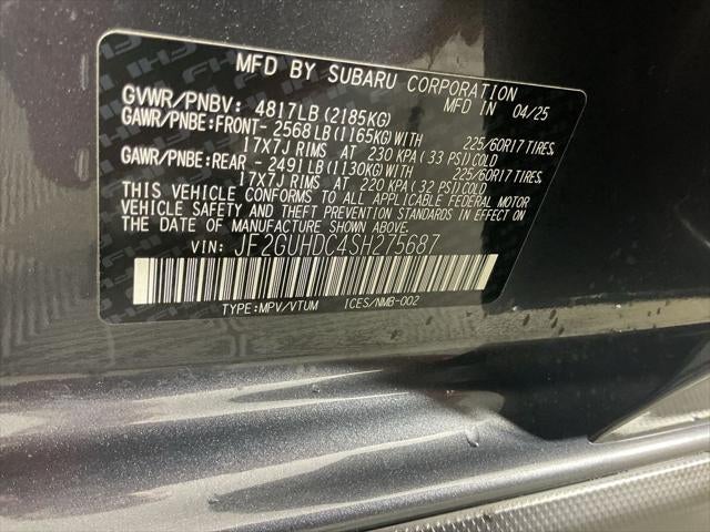 2025 Subaru Crosstrek Premium