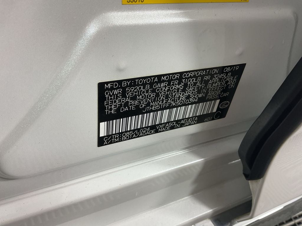 2019 Lexus LS 500