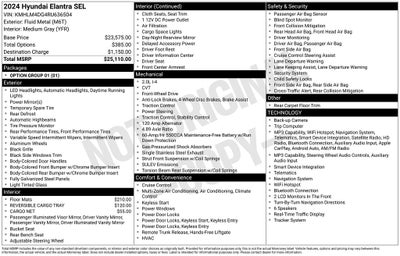 2024 Hyundai Elantra SEL