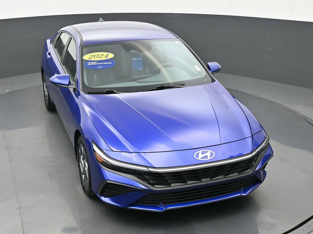 2024 Hyundai Elantra Hybrid Blue