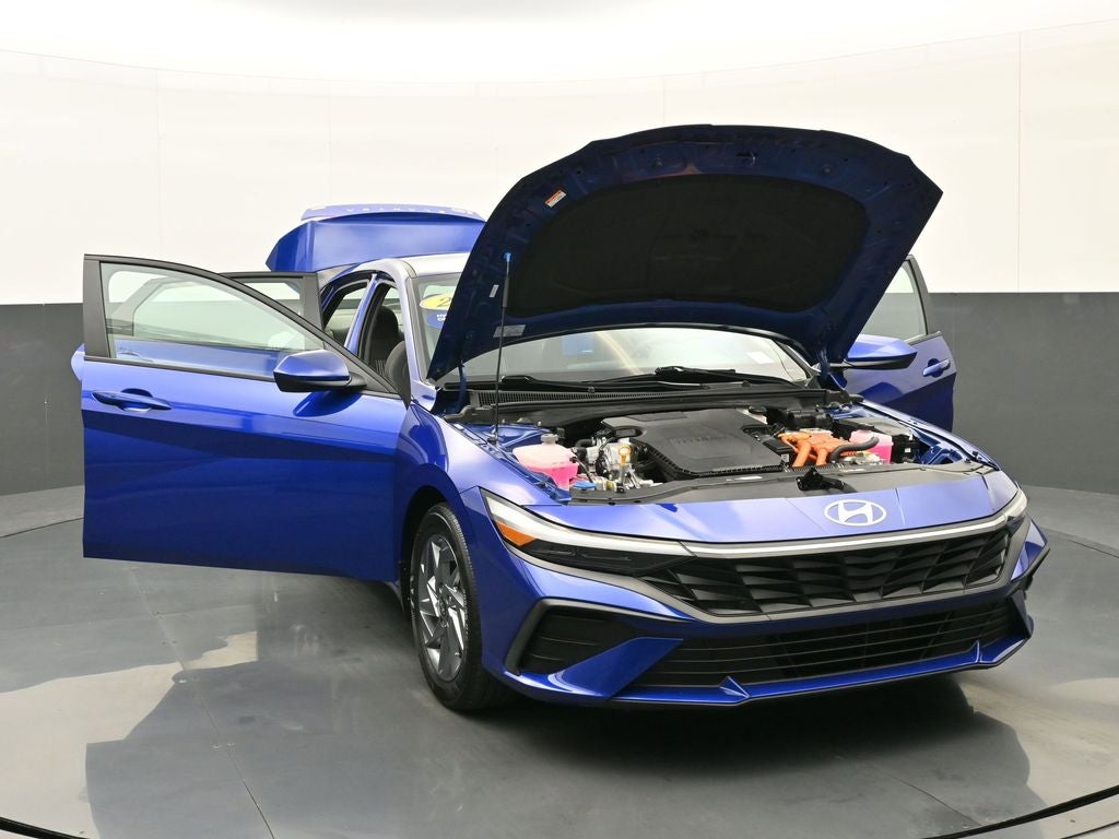 2024 Hyundai Elantra Hybrid Blue
