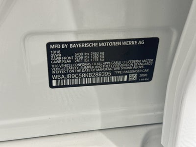 2019 BMW 5 Series M550i xDrive