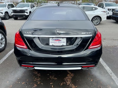 2015 Mercedes-Benz S-Class S 63 AMG®