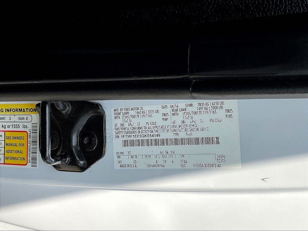2016 Ford F-150 XL