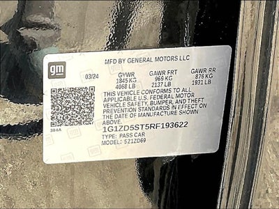 2024 Chevrolet Malibu LT 1LT