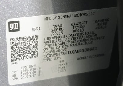 2021 Chevrolet Suburban Z71