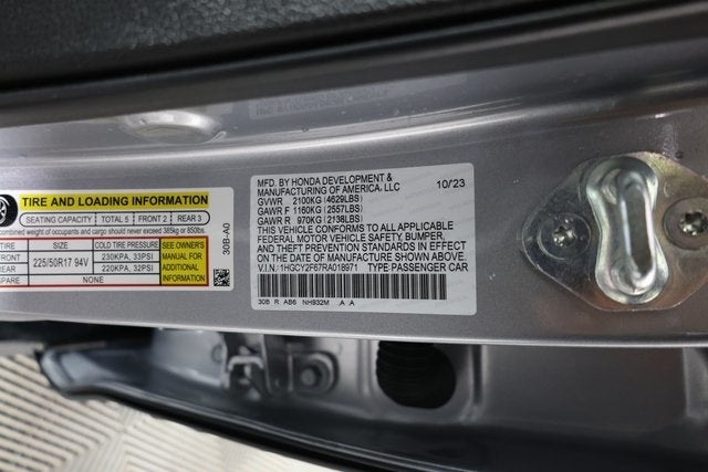 2024 Honda Accord Hybrid EX-L