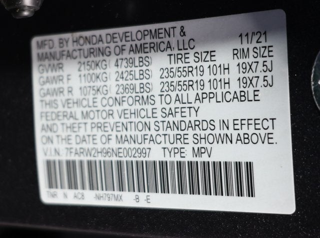 2022 Honda CR-V Touring