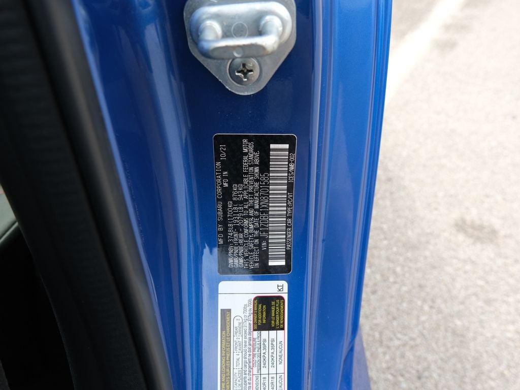 2022 Subaru BRZ Limited