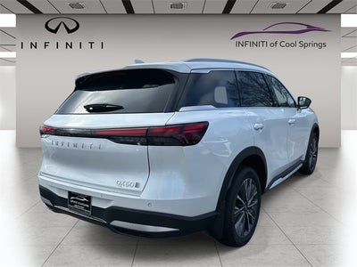 2026 INFINITI QX60 LUXE W/ TUXEDO PKG