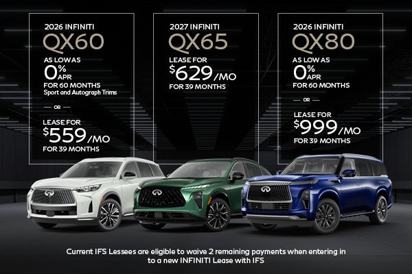 New INFINITI Specials in Franklin, TN | INFINITI of Cool Springs