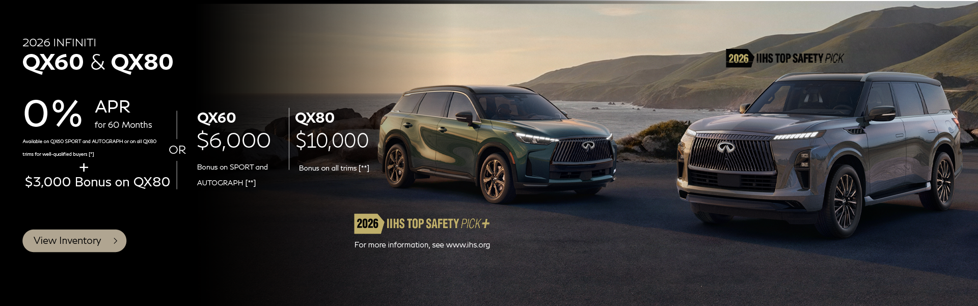 SD 2026 QX60 and QX80 JUL